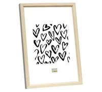 Deknudt Cadre en Bois Naturel avec côté Gris Taille Image 24,0 x30,0 cm;