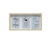 Deknudt Cadre en Bois Naturel avec Pinces Taille Image 10,0 x15,0 cm;