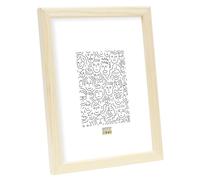 Deknudt Cadre étroit en bois naturel 13x18