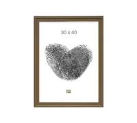 Deknudt Cadre Photo Bois Peint à la Main en Brun Taille Image 30,0 x40,0 cm;