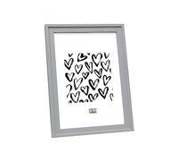 Deknudt Cadre Photo Bois Peint à la Main en Gris Clair Taille Image 15,0 x20,0 cm;