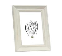 Deknudt Cadre Photo Peint Blanc en Style Rustique Taille Image 15,0 x20,0 cm;