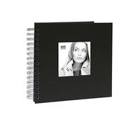 Deknudt Frames Album Anneaux Couverture Tissu Noir 20x20cm A66FA248PH