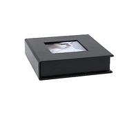 Deknudt Frames Boîte USB Similicuir Noir 13x13cm S66DJ3