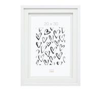 Deknudt Frames Cadre avec Passe-partout Photo 20x30cm Blanc S65KK1 P1