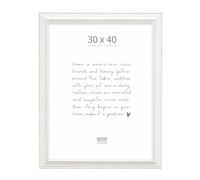 Deknudt Frames Cadre Bois Couleur Blanc Photo 30x40cm S221H1