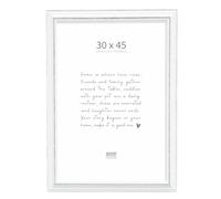 Deknudt Frames Cadre Bois Couleur Blanc Photo 30x45cm S221H3