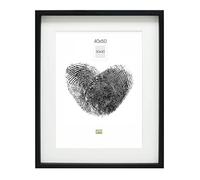 Deknudt Frames S223K2P1 Cadre Photo avec Profondeur Bois Noir 40 x 50 cm