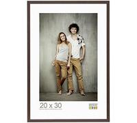 Deknudt Cadre photo S44CH4 Basic Bois/MDF brun foncé fin 20 x 30 cm