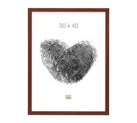 Deknudt Cadre photo S44CH3 Basic Bois/MDF, brun clair, fin 30 x 40 cm