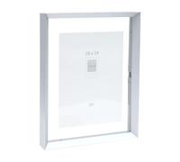 Deknudt Frames Cadre Entre 2 Verres Aluminium Argenté Max. 18x24cm S028D1