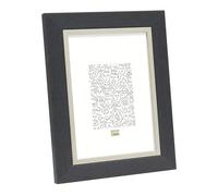 Deknudt Frames - cadre photo avec biseau argenté - pour photo 15x20cm - couleur gris clair - pour photos, affiches ou posters - S45VF7 - à poser ou à accrocher