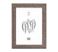 Deknudt Frames Cadre photo avec passe-partout - Couleur chêne grisé- Bois gris - S66KH3 P1 15x20cm pour photo 10x15cm - Bois MDF - pour accrocher ou poser