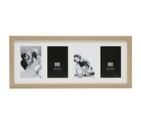 Deknudt Frames S66KB4 Cadre Photo pour 4 Photos Vertical Naturel 10 x 15 cm