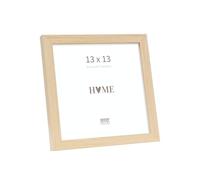 Deknudt Frames - cadre photo en bois pour photo 13x13cm - format carré - couleur bois clair - pour photos, affiches ou posters - S243H1 - à poser ou à accrocher