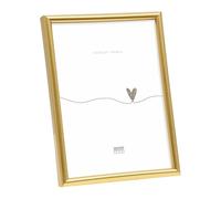 Deknudt Frames - Cadre photo en résine pour photo 13x18cm - doré - pour accrocher ou poser - pour affiches ou posters - S011A4 13x18