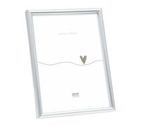 Deknudt Frames - Cadre photo en résine pour photo 21x29,7cm - argenté - pour accrocher ou poser - A4 - pour affiches ou posters - S011D1 21x29,7