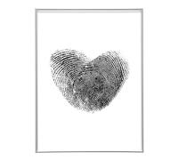 Deknudt Frames - Cadre photo en résine pour photo 60x80cm - argenté - pour accrocher - pour affiches ou posters - S011D1 60x80