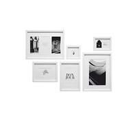 Deknudt Frames Mur Photos avec 6 Cadres Blanc - 101 Combinations