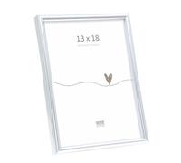 Deknudt Frames S011D1-13.0X18.0 Cadre Photo Résine Mat Argenté 19 x 14 x 1,75 cm