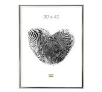 Deknudt Frames S024D7 Cadre Photo Métal Argenté 30 x 40 cm