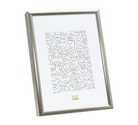 Deknudt Frames S024D7 Cadre Photo Métal Argenté 40 x 50 cm