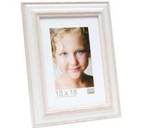 Deknudt Frames S221H1 Basic Cadre Photo Bois Blanc/Beige 10 x 15
