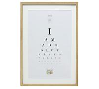 Deknudt Frames S40AH1 Basic Cadre Photo Chêne Bois/MDF Moulure Haut Naturel 50 x 70