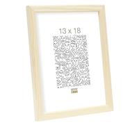 Deknudt Frames S41JH1-13.0X18.0 Cadre Photo Bois Fin Naturel 19,8 x 14,7 x 1,4 cm