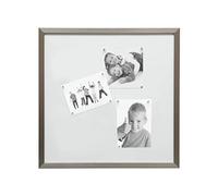 Deknudt Frames S41VD1-M Panneau Aimanté Résine Argenté 50 x 50 cm