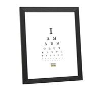 Deknudt Frames S41VH2 Cadre Photo Étroit Résine Noir 10 x 15 cm