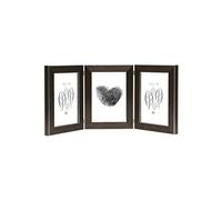 Deknudt Frames S41VK3 H3H Cadre Photo Triptyque Vertical Résine Brun 10 x 15 cm