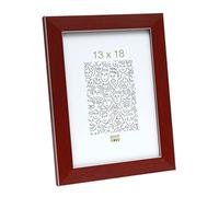 Deknudt Frames S41VK4 Cadre Photo Résine Fin Rouge 13 x 18 cm