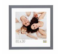Deknudt Frames S41VK7 Cadre Photo Étroit Résine Gris 14 x 18 cm