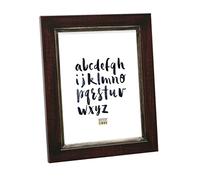 Deknudt Frames S42LF9 Classic Cadre Photo Bois Brun/Noir 20 x 30 cm