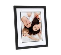 Deknudt Frames S43AK2P1 Cadre Photo avec Passé-Partout Bois Noir 24 x 30 cm