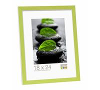 Deknudt Frames S43AL8 Cadre Photo Bois Vert/Blanc 30 x 40 cm