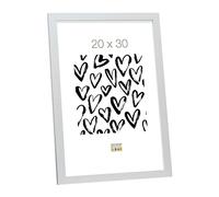 Deknudt Frames Cadre photo S44CD1 Basic Bois/MDF argenté 20 x 30 cm