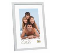 Deknudt Cadre photo S44CD1 Basic Bois/MDF argenté 30 x 45 cm