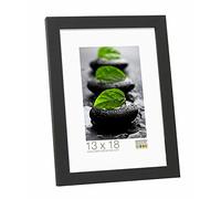 Deknudt Frames S44CF2 Basic Cadre Photo Bois/MDF Noir Fin 40 x 60 cm