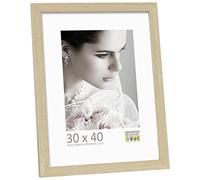 Deknudt Frames S44CH1 Basic Cadre Photo Bois/MDF Chêne Fin 30 x 40 cm, Brun