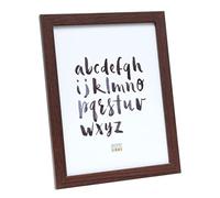 Deknudt Frames S44CH4 Basic Cadre Photo Bois/MDF Brun Foncé Fin 18 x 24 cm