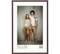 Deknudt Frames S44CH4 Basic Cadre Photo Bois/MDF Brun Foncé Fin 40 x 50 cm Brun G