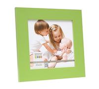 Deknudt Frames S45BK8 Cadre Photo Bois Vert avec Filet Naturel Subtile 28 x 35 cm