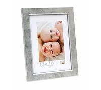 Deknudt Frames S45DD1 Cadre Photo avec Filet Bois Argenté 24 x 30 cm