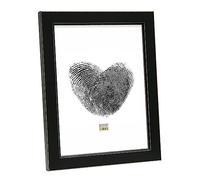 Deknudt Frames S45DK2 Cadre Photo avec Filet Bois Noir 20 x 30 cm