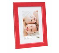 Deknudt Frames S45DK4 Cadre Photo avec Filet Bois Rouge 20 x 25 cm