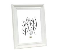 Deknudt Frames S45HF1 Cadre Photo avec Filet Perlé Bois Blanc 24 x 30 cm