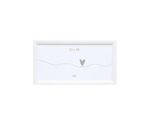 Deknudt Frames S54SF1 Cadre Photo Bois Blanc 20 x 40 cm