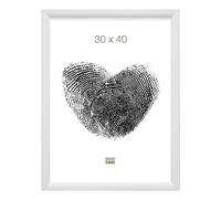 Deknudt Frames S54SF1 Cadre Photo Bois Peint Blanc 30 x 40 cm